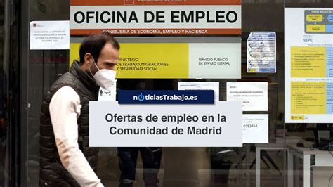 tablón de anuncios empleo madrid hoy|Trabajo de Hoy en Madrid